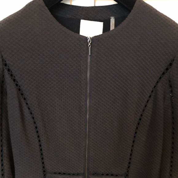 30% OFF🌟Rebecca Taylor Soft Black Peplum Jacket - Picture 4 of 9